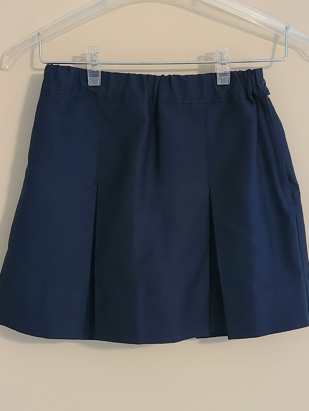 Becky Thatcher Girls Navy Blue Pleated School Uniform Skirt Size 10 - Picture 2 of 7